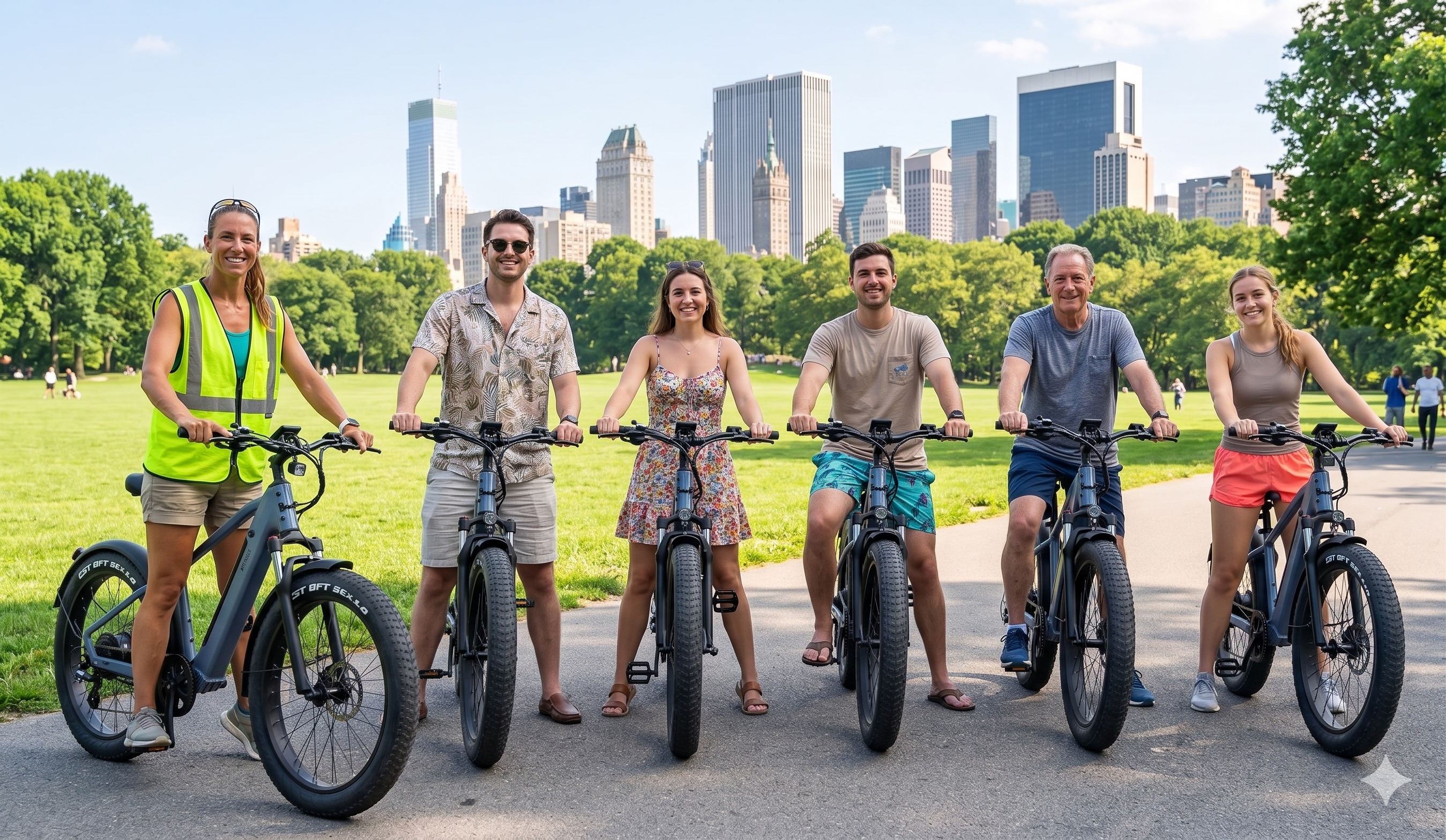 Central Park Highlights Fahrradtour New York