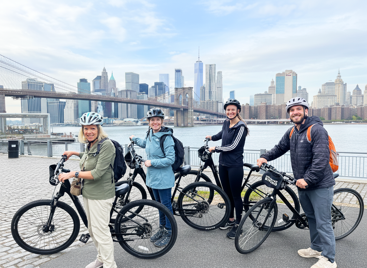 Brooklyn Bridge Fahrradtour New York