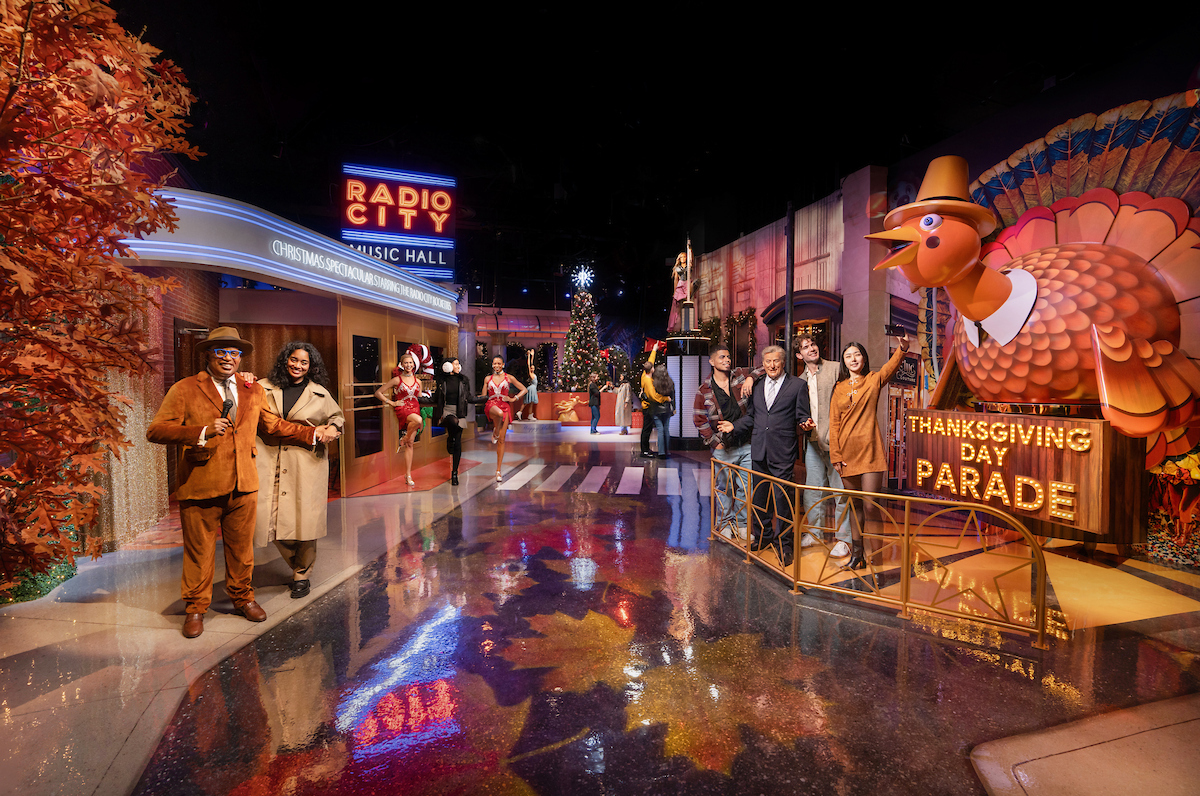 Seasons of New York City bei Madame Tussauds mit Radio City Music Hall und Thanksgiving Parade