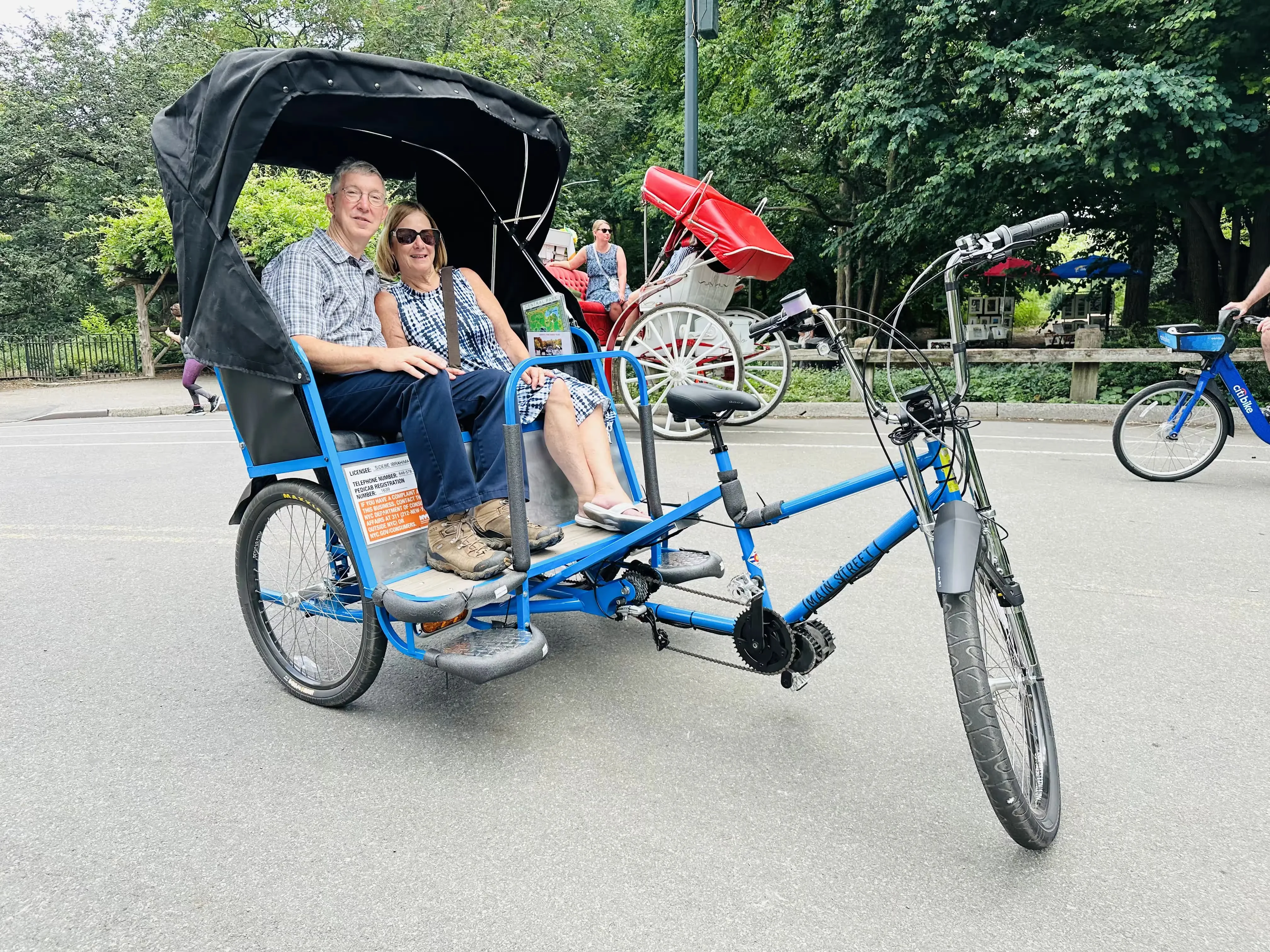 Central Park Feeling – Fahrradtaxi Tour NYC